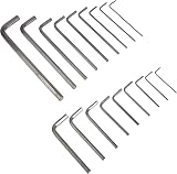 Amazon Basics 36-Piece Hex Key Set SAE Metric Inchs Chrome Vanadium view 6