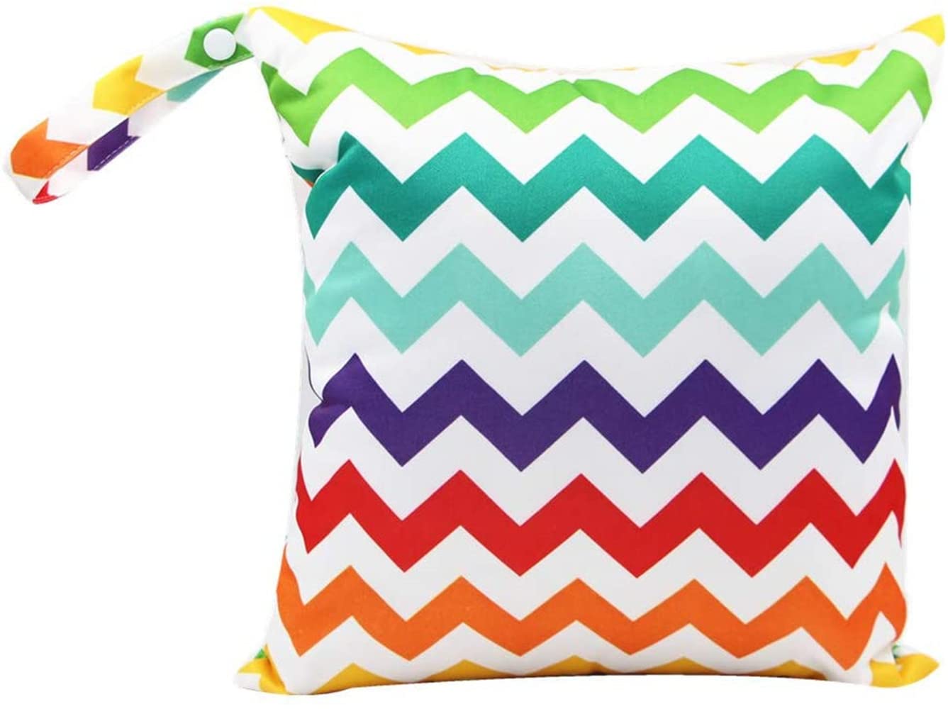 Gadenfer Reusable Diaper Bags - Cloth Nappy Wet & Dry - Zipper Pockets - Colorful