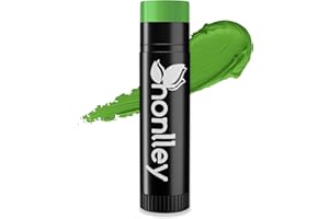 Honlley Halloween Wicked Witch Green Face Body Paint Stick Elphaba, Light Green Eye Black Portable for Sport, Lime Paint for Goblin Hulk Gamora Hunting Camo St. Patrick's Day Cosplay Costume Makeup