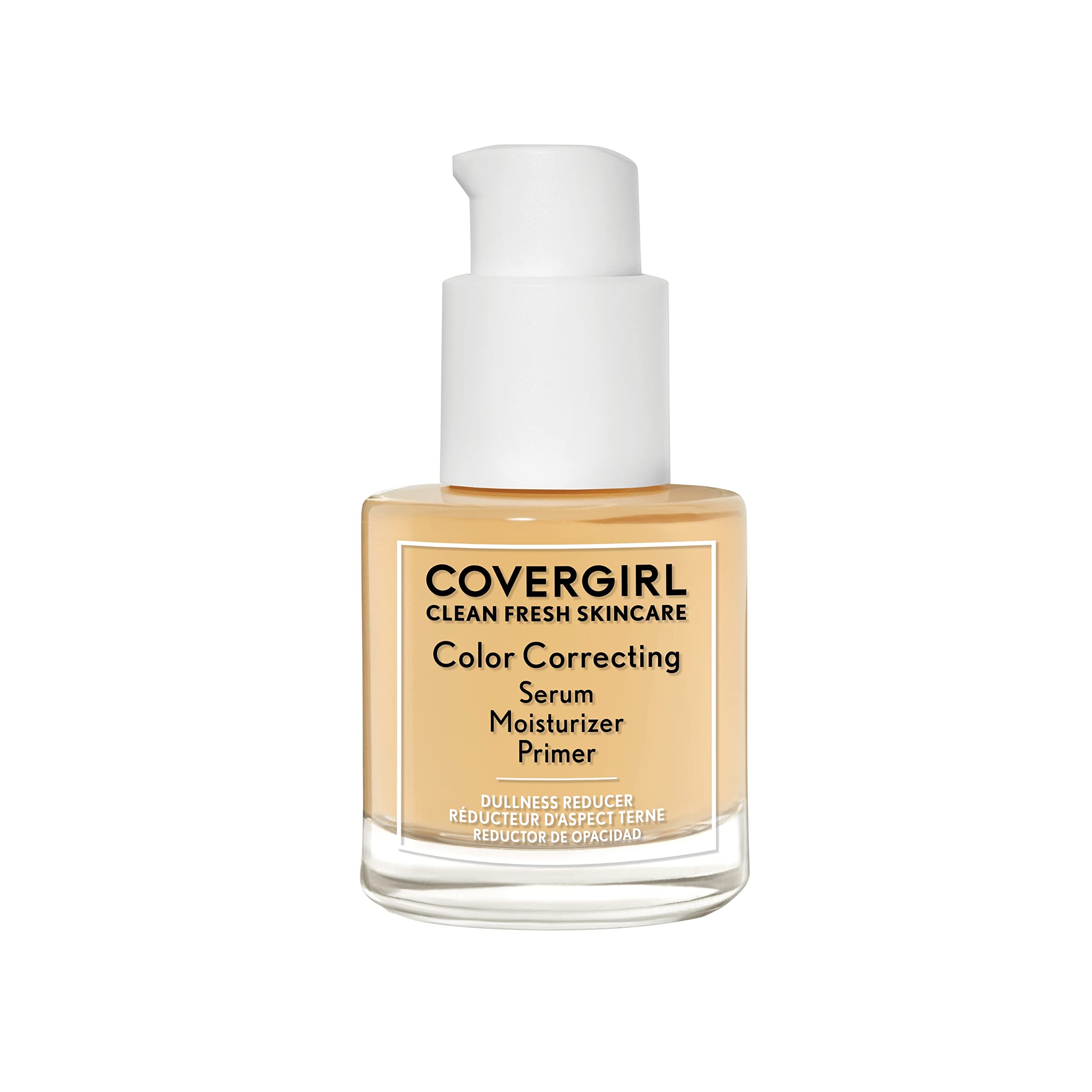 Photo 1 of COVERGIRL Clean Fresh Color Correcting Serum – Moisturizer, Face Primer, Skincare, Vegan Formula – Medium, 30ml (1.0 fl oz)