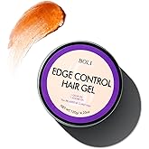 BOLI Strong Hold Edge Control Gel for Women, Styling Wax - Non-Greasy, Non-Flaking, No White Cast, Long Lasting, Shine & Smooth for All Hair Types (120g)
