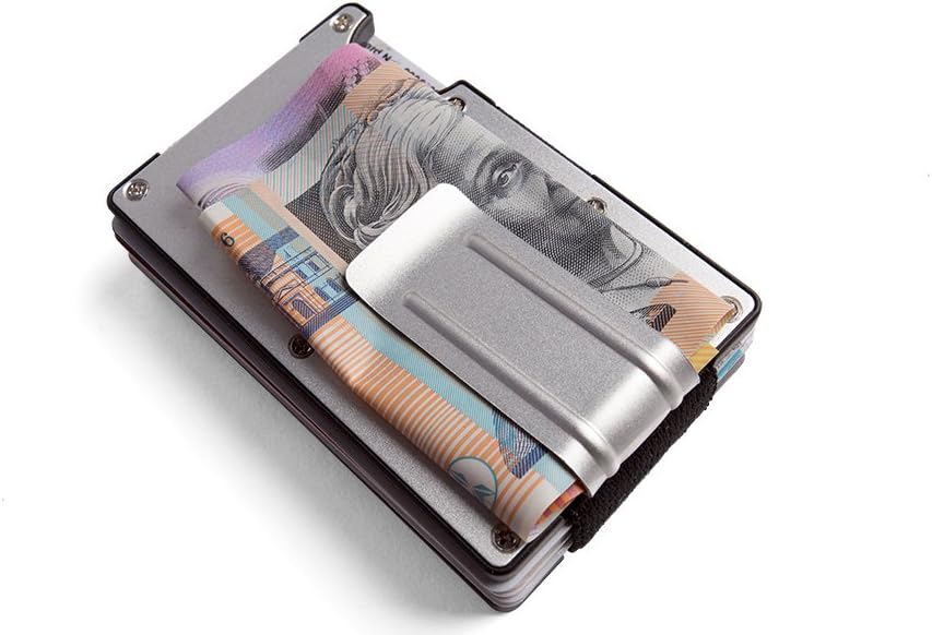 Slimline Minimalist Wallet with RFID Blocking Technology - Smart Money Clip