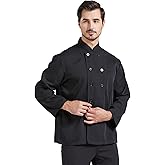Nanxson Unisex Chef Coat Kitchen Short/Long Sleeve Chef Jacket for Men and Women CFM0001