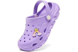 Cubufly Kids Boys Girls Clog Garden Shoes Slip On Winter Slipper Slide Sandals House Beach Water Shoes for Toddler/Little Kid/Big Kid/Children