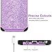 BENTOBEN Case for Galaxy Note 5 Case, Glitter Luxury Bling Hybrid Hard PC Laminated Sparkly Shiny Faux Leather Shockproof Bumper Protective Phone Case for Samsung Galaxy Note 5, Purple