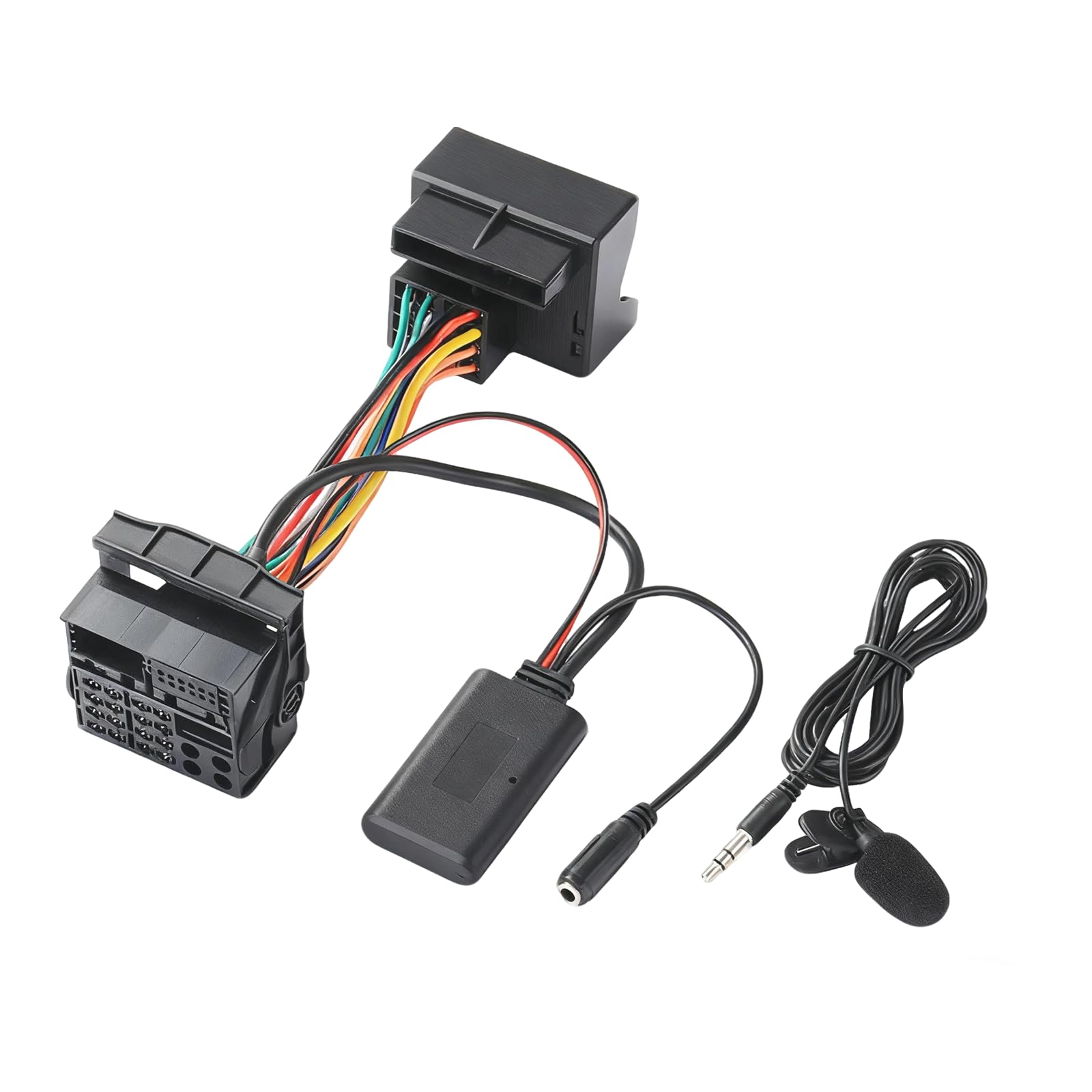 Bluetooth Hands Free Call Adapter Compatible for Peugeot 307 407 508 Citroen C5 RD4 C6 Blaupunkt VDO Bosch Radio, Car Wireless CD Stereo AUX Music Interface