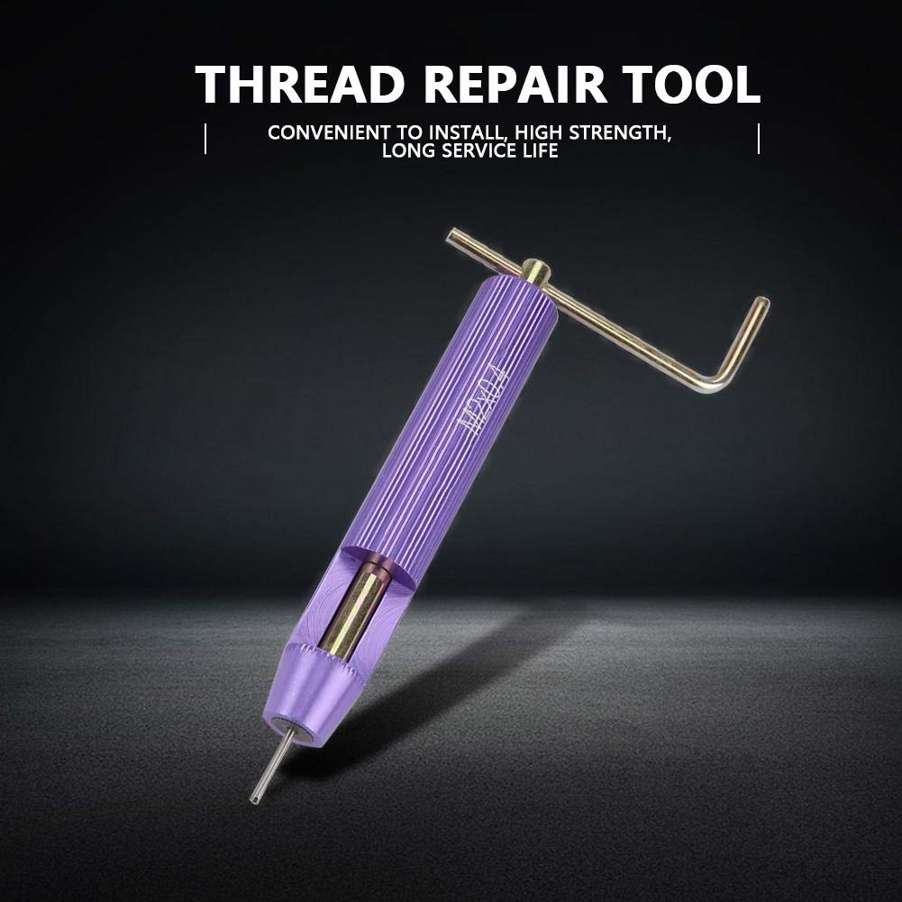 Thread Repair Tool, M20.4 Screw Threaded Inserts Repair Tool Set Wire Insert Installation Kit Rivets Thread Repair Set: Industrial & Scientific
