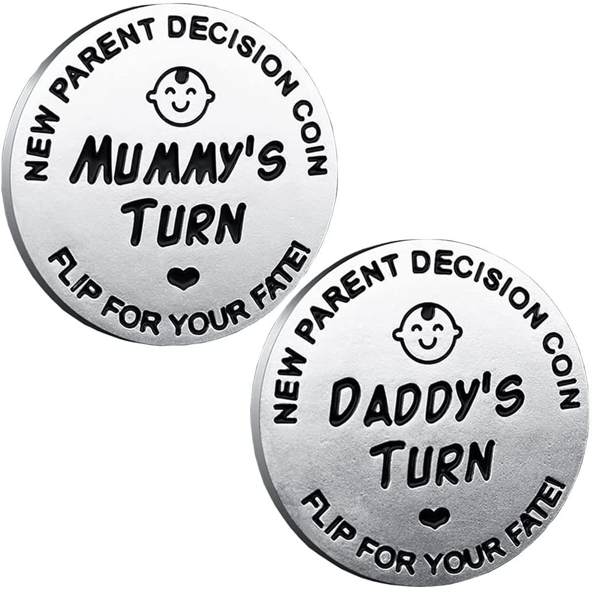 QUEAMBLER New Parents Gift for New Mom Dad, Newborn Baby Gifts, New Mum Gifts for Funny, Anniversary, Birthday