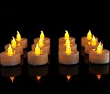 Jialine 24Pack Battery Tealights Flameless Led Candles 200h Warm Yellow view 2