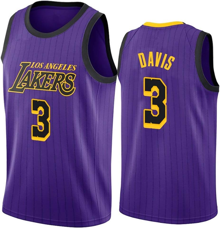 Men ’s Basketball Jersey Davis 3 Jersey, Embroidery