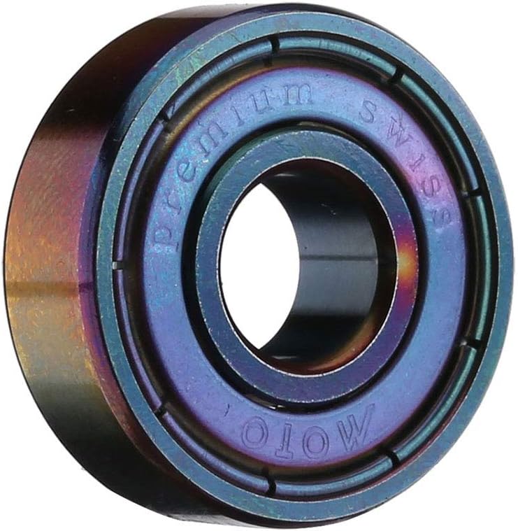 Set of 16 Premium Steel Skate Bearings 8mm Moto Bearings Premium Swiss