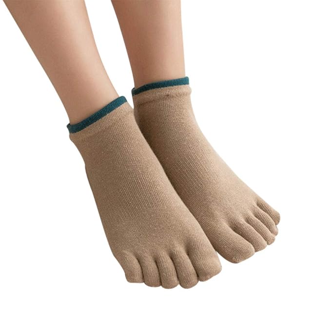 Hanomes Mujer Calcetines Pilates Yoga Antideslizantes, Mujer ...