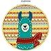 Dimensions Needle Crafts Llama Wool Felt Applique Embroidery Craft Kit, 6''