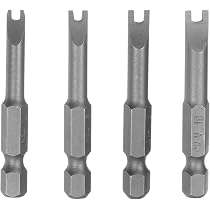 Abaigeal 6-Piece Triangle Head Magnetic Screwdriver Set – 1.8mm To 4.2mm, Y-Shape Triangle Bits For Electronics, Toys & Battery Repairs