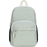 Champion Luna Laptop Backpack with Padded Adjustable Straps, Water Bottle Pocket for Work, Travel, Daily Use, Clever Sage, One Size
