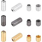 PH PandaHall 30pcs Shoelace Buckle No Tie Shoelaces Clasps 18x8mm Tieless Elastic Laces Clasps Metal Lock Buckles Tip Ends Connector for Sneaker Shoelaces Repair Hiking Boots Bracelet Jewelry Making