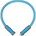 Fevone 3 ft Garden Hose, 2-Year Warranty Offered by Manufacturer, Hose Reel Leader Hose, Hybrid Polymer, Kink Resistance, Aluminum Fittings, 3/4" GHT, 5/8" ID, 600 PSI, Drinking Water Safe (GH7)