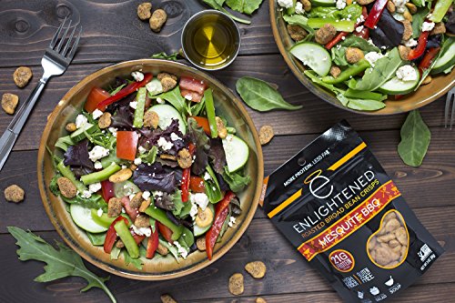 ENLIGHTENED BADA BEAN BADA BOOM – PLANT-BASED PROTEIN, GLUTEN FREE, VEGAN, CRUNCHY ROASTED BROAD (FAVA) BEAN SNACKS, 110 CALORIES PER SERVING, SRIRACHA, 1 OZ, 24 PACK