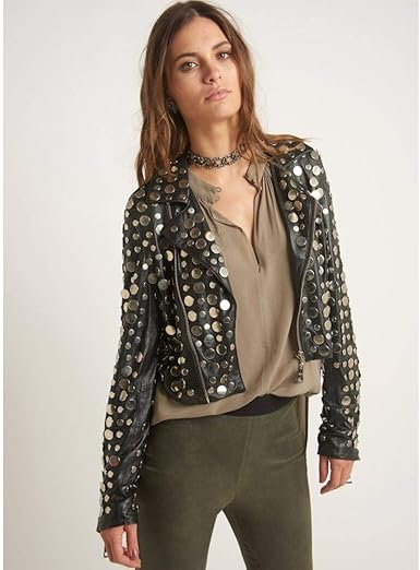 jaqueta de couro bobo