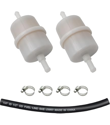 Amazon.com: Strongthium 49019-0031 Inline Fuel Gas Filter 1/4