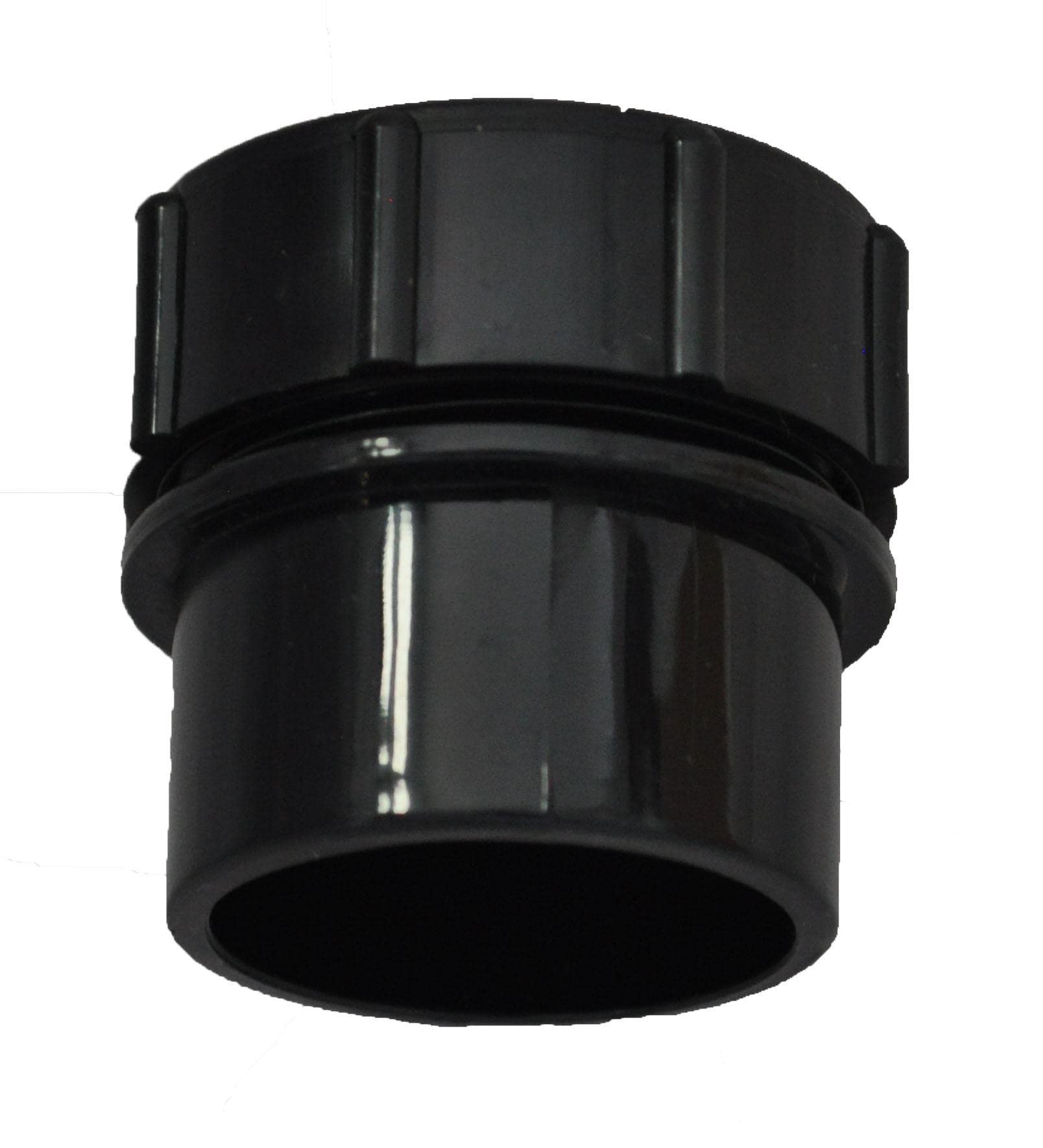 Solvent Black 50mm (56mm) Waste Access Plug - Black