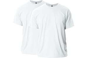 Gildan Mens G2000 Ultra Cotton Adult T-Shirt, 2-Pack