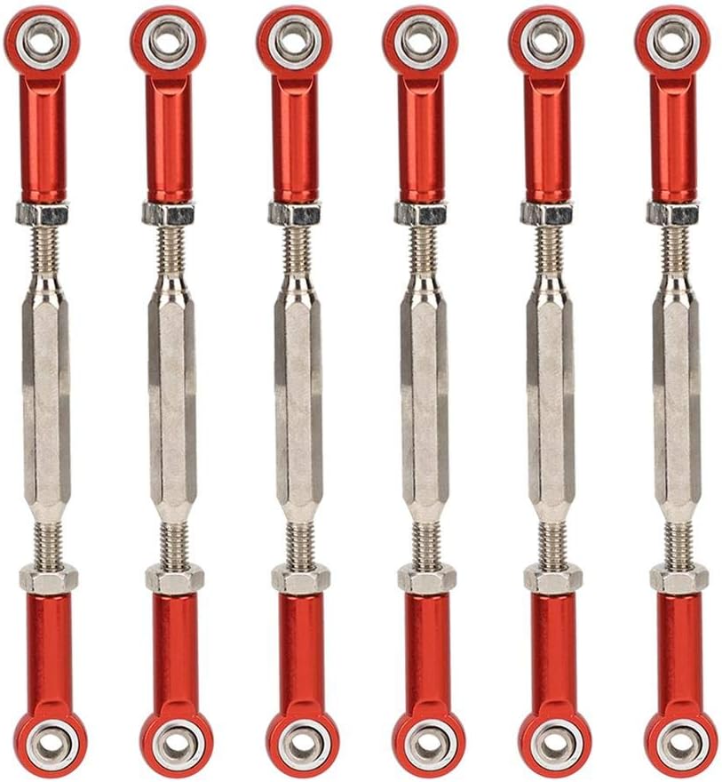 Dilwe RC Car Push Rod,1/10 RC Car Aluminum Alloy Turnbuckle