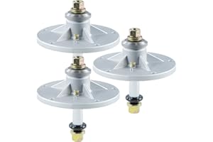 BOSFLAG 3 Pack 1001046 Spindle Assembly - Replaces Murray 1001046, 492574MA, 092574MA - Fits Murray 38"-52" Tractors (38502x51E, 40508x92A, 42515x92B) - Jackshaft Housing Included