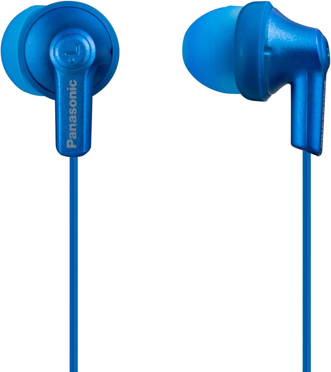 Panasonic ErgoFit In-Ear Earbud Headphones RP-HJE120K Dynamic Crystal-Clear Sound, Ergonomic Comfort-Fit, 9mm, Black: Home Audio & Theater