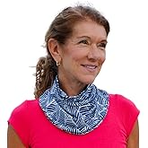 BANDI UPF 50+ Sun Protective Wrap – Reversible Neck Gaiter, Lightweight Scarf with UV Protection for Travel, Made in USA