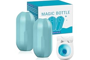 KEHOO 2Pcs Toilet Cleaner, Krazy Pro Toilets Cleaners, Upgraded version，Automatic Long-Lasting Blue Toilet Cleaner, Makes It Look New