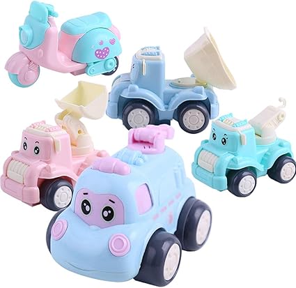 Lyxcm Kinder Spielzeugauto Baufahrzeuge Push And Go Reibungsgetriebene Kunststoff Auto Spielzeug Sets Kinder Jungen Und Madchen Amazon De Sport Freizeit