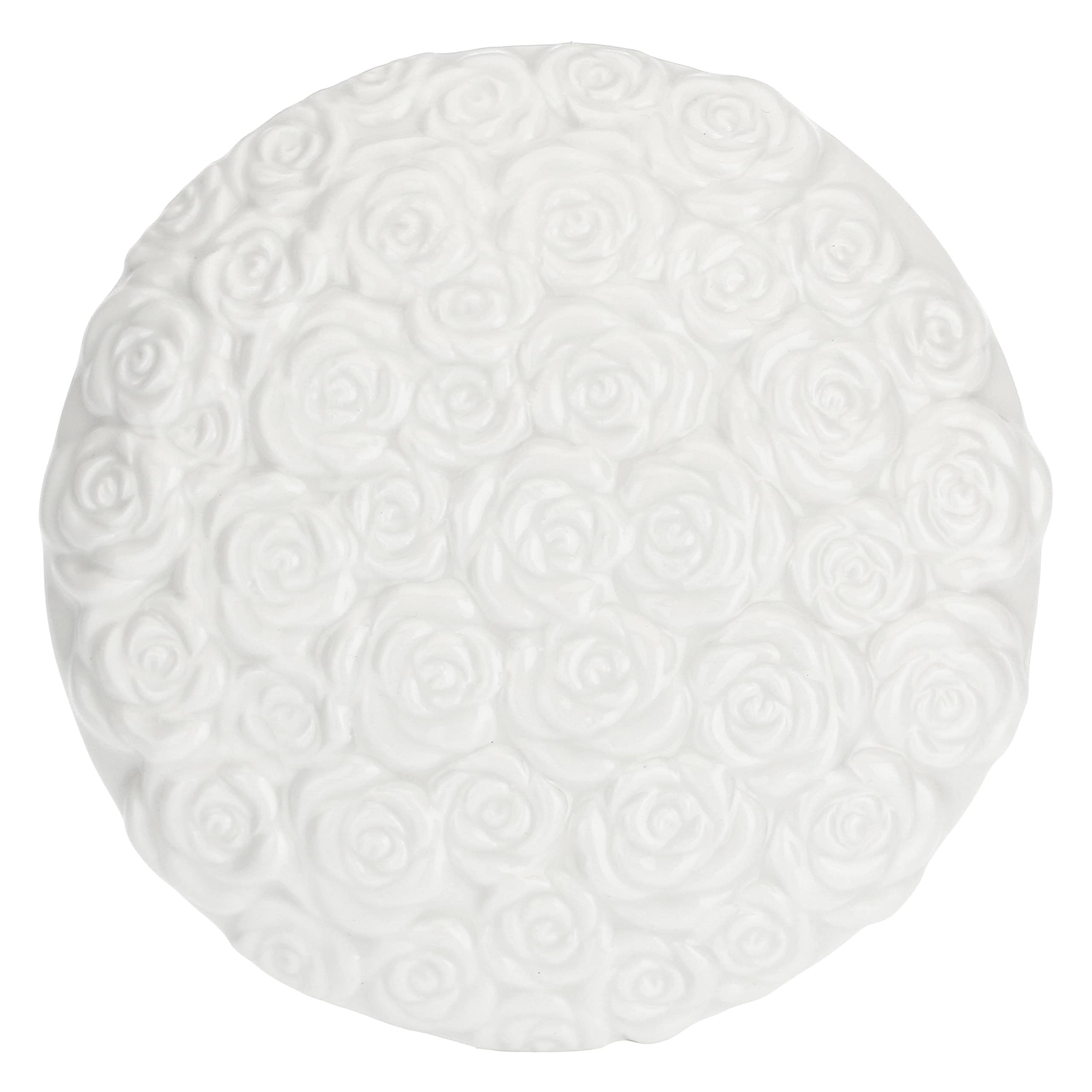 la Porcellana "Leopoldina Rose Humidifier Gift Box, White, 16 cm