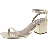 Steve Madden Women's Audrina Heeled Sandal, Gold