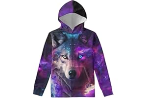 WELLFLYHOM Hoodies for Boys Girls Youth Kids Hooded Pullover Long Sleeve Sweatshirts