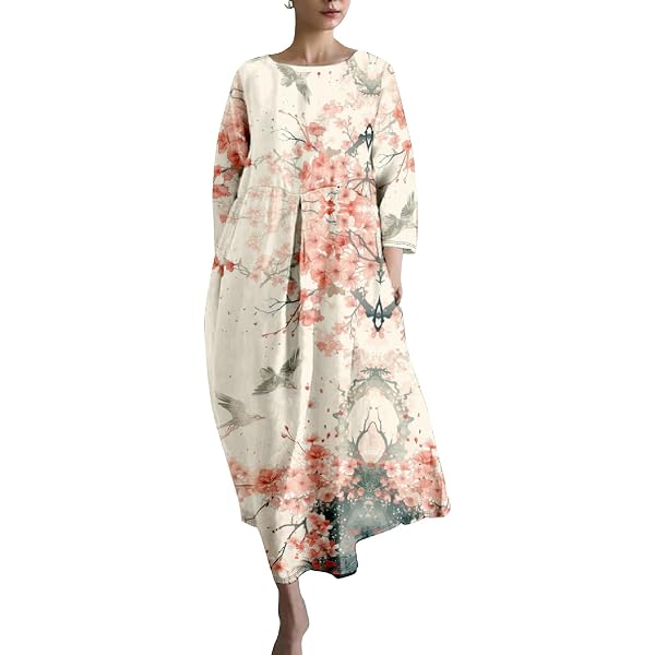 Womens Easter Dresses 2025 Casual Short Sleeve Crew Neck Midi Dress with  Pockets Funny Rabbit Egg Print Floral Dress Summer Trendy Oversized Flowy  Dress Beach Sundresses S at Amazon Women's Clothing store