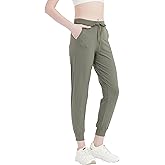 RIBOOM Womens Joggers Pants with Pockets Lightweight Athletic Workout Running Pants Sweatpants for Women