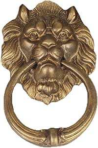 FSFF Aldaba de Puerta de Metal para Montaje en Pared, aldaba de Puerta