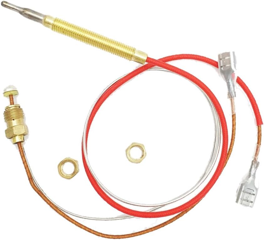Outdoor Heater Replacement Parts M8 x 1 End Connection Nuts Thermocouple 0.4 Meters Length M6 x 0.75 Head Thread with,Suitable for Outdoor Patio Heaters Repair and Replacement - Image 3