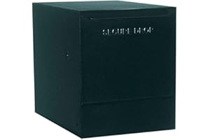 dVault® Wall Mount Package Drop DVWM0062S Secure Mail/Package Drop in Black (Top Only)