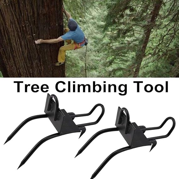 Leiyini Tree Climbing Spike Set，Climbing Tree Shoes