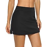 LouKeith Tennis Skirts for Women Golf Athletic Activewear Skorts Mini Summer Workout Running Shorts with Pockets