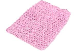 9 Inch Girl Elastic Knitted Crochet Tutu Tube Tops Tensile Children Chest Wrap Wide Crochet Stretch Headbands Cartoon Wire Fr