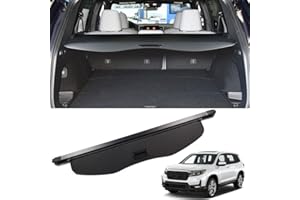 Marretoo 2024 2025 for Honda Passport Cargo Cover 2019 2020 2021 2022 2023 for Honda Passport Accessories Black Retractable T