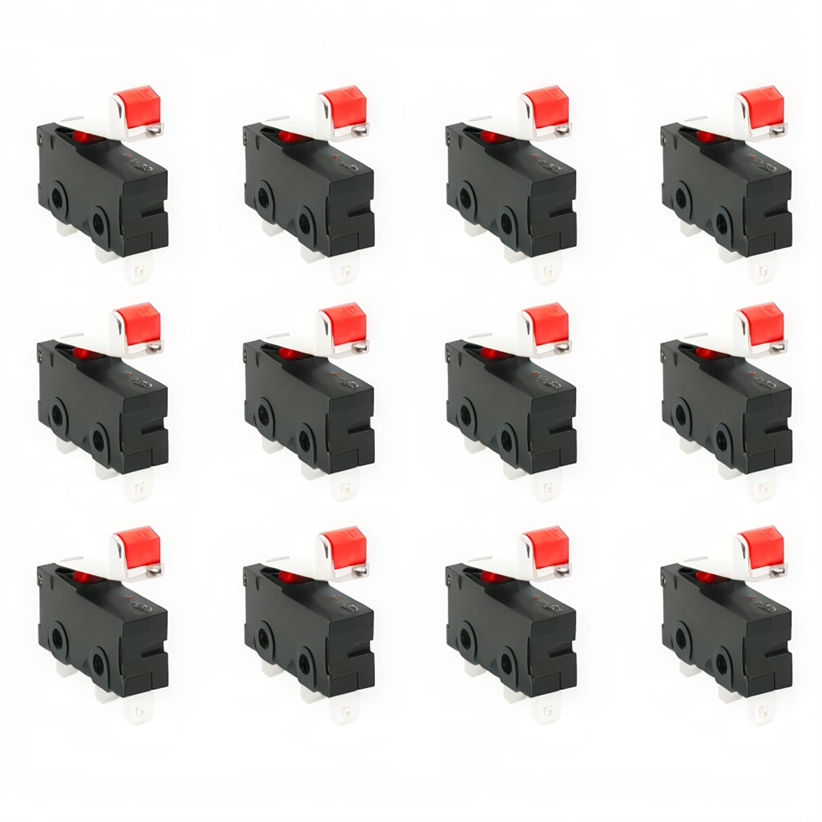 CESFONJER Mini Micro Limit Switch Roller Lever Arm SPDT Snap Action LOT 12 Pcs