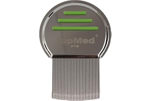 Top Med LICE Comb Steel Screw Needle Spiral (1 Count)