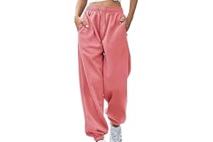 BXJX Womens Cinch Bottom Sweatpants Casual High Waisted Avtive Workout Joggers Trendy Plus Size Pants Fall Fashion Outfits