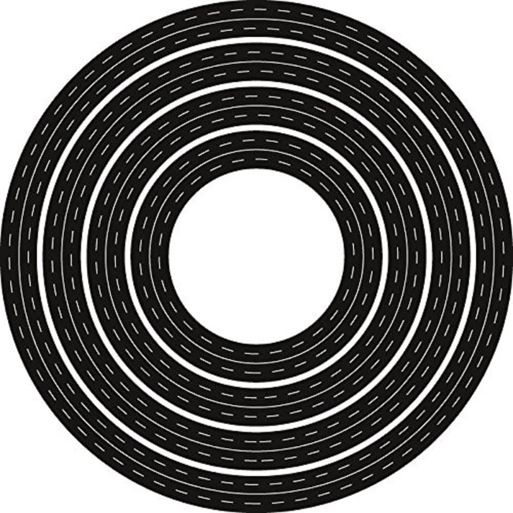 Marianne Design "Craftable Passe Partouts" Circles Die, Metal, Grey,10.7x10.7x0.1 cm