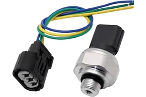 ATSUCH 1 Pair Air Condition Pressure Sensor with Switch Connector Pigtail Compatible with Honda Accord Civic CR-V Pilot Replace 80450T2FA01