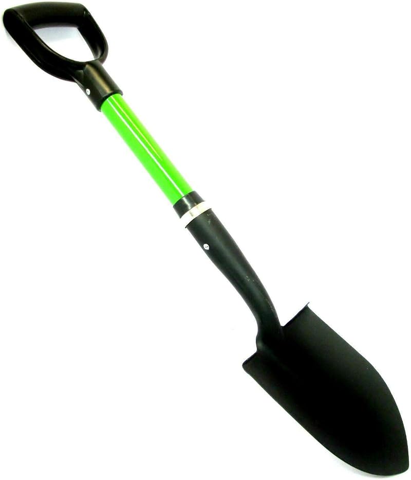 Unibos Micro Shovel Steel Head Fibreglass Handle Mini Small Spade Shovel